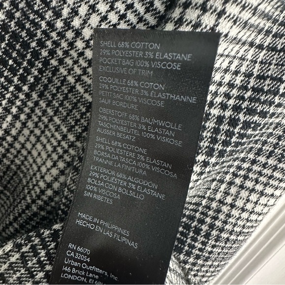 Anthropologie Maeve Blazer Jacket Plaid Button Up Academia Work Gray Size Small - Picture 6 of 7